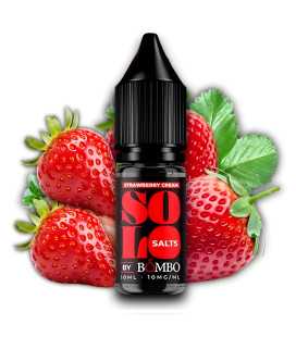 Strawberry Cream 3x10ml - Solo Salts by Bombo